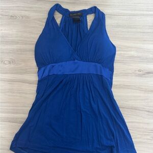 Vintage Blue Halter Top